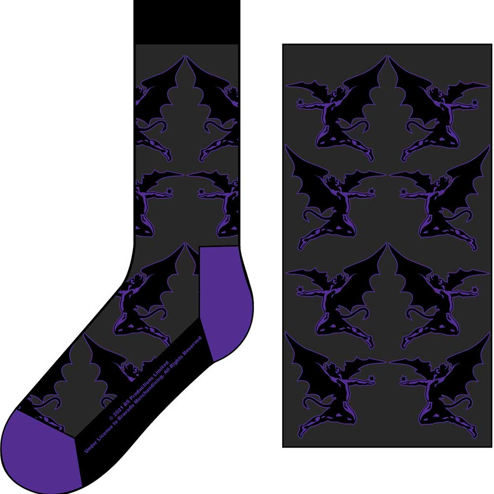 Demons Unisex Ankle Socks (UK Size 7 - 11) | Black Sabbath