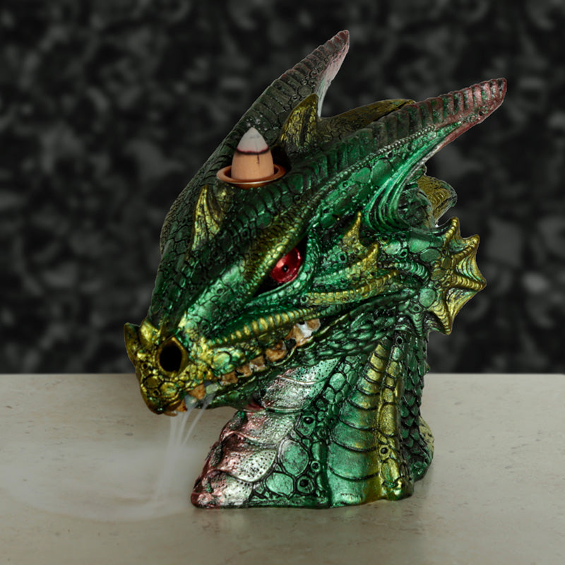 earth and water dragon backflow incense burner