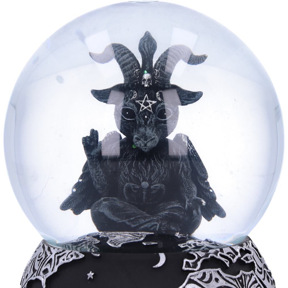 Baphomet Antiquity Snow Globe Nemesisi Now