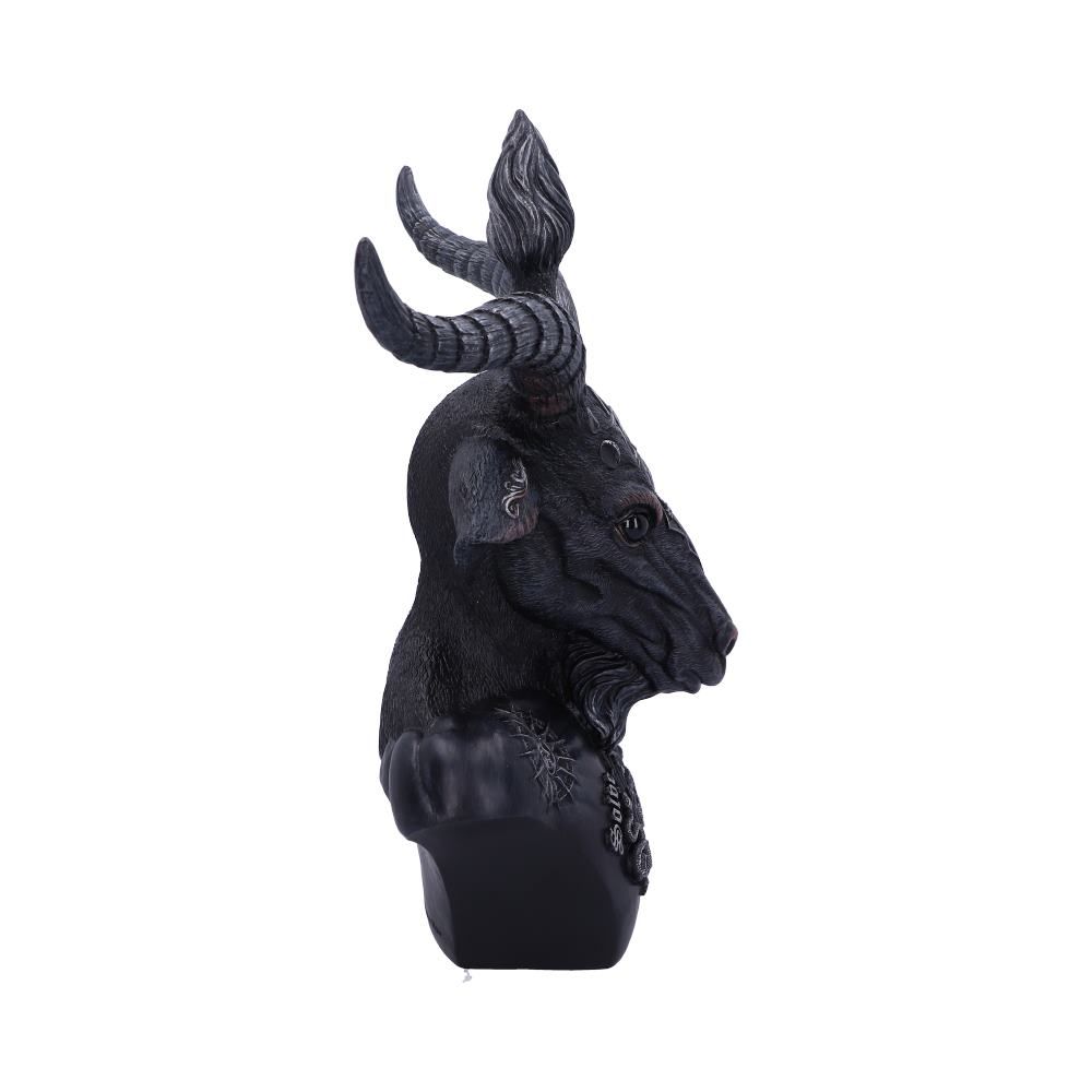 baphomet head sculpture