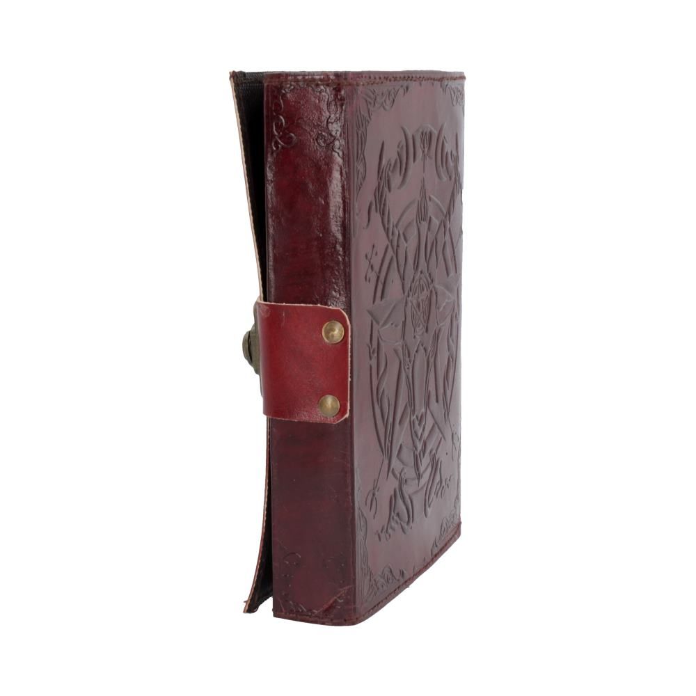 baphomet leather journal