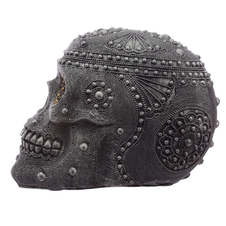 beaded skull ornament (large)