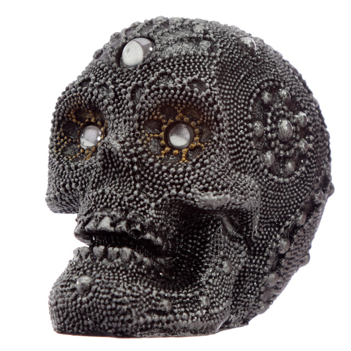 beaded skull ornament (small)