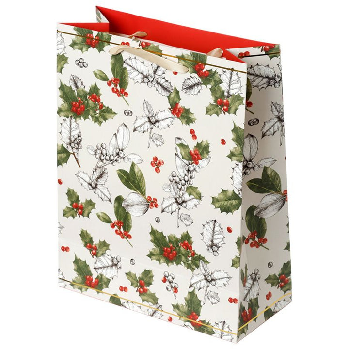 Holly Gift Bag - Large