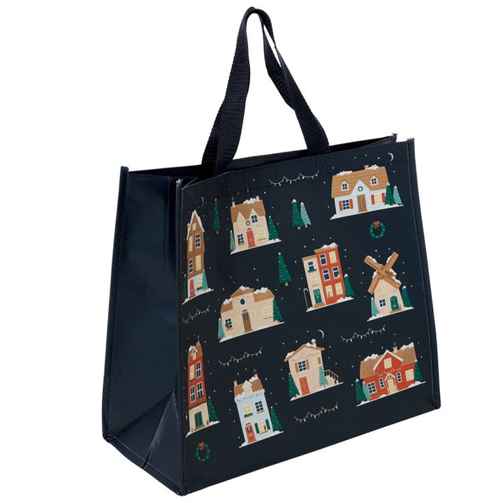 Christmas Village Shopping Bag