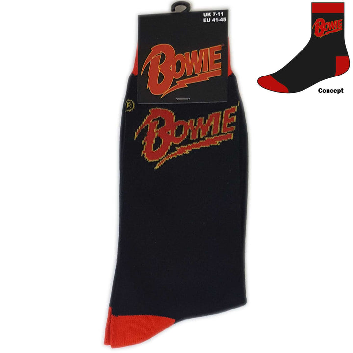 Unisex Logo Ankle Socks (UK Size 7 - 11) | David Bowie