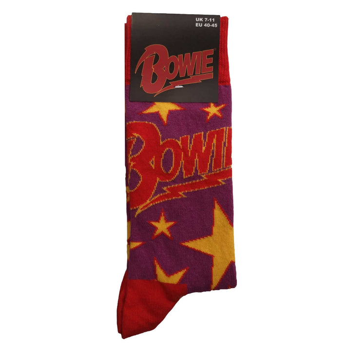 Stars Infill Unisex Ankle Socks (UK Size 7 - 11) | David Bowie