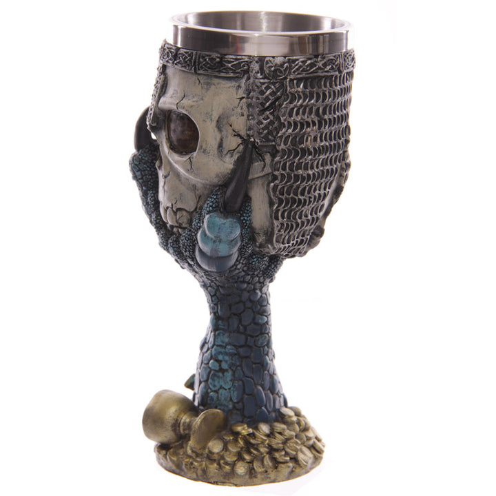 dragons claw and skull goblet