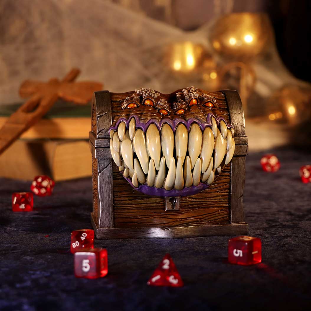 dungeons & dragons - mimic dice box