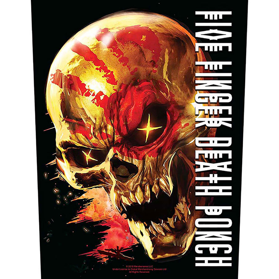 five finger death punch  - back patch (and justice for none)
