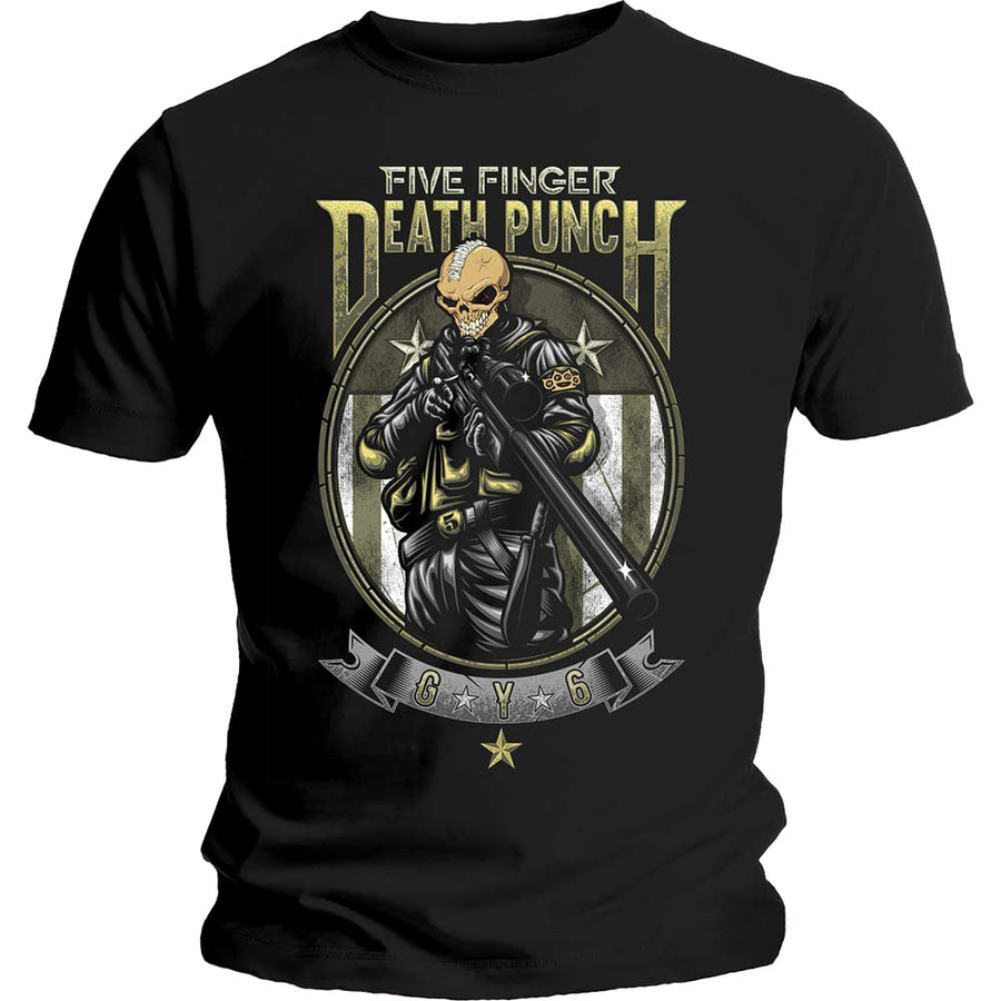five finger death punch - unisex t-shirt (sniper)