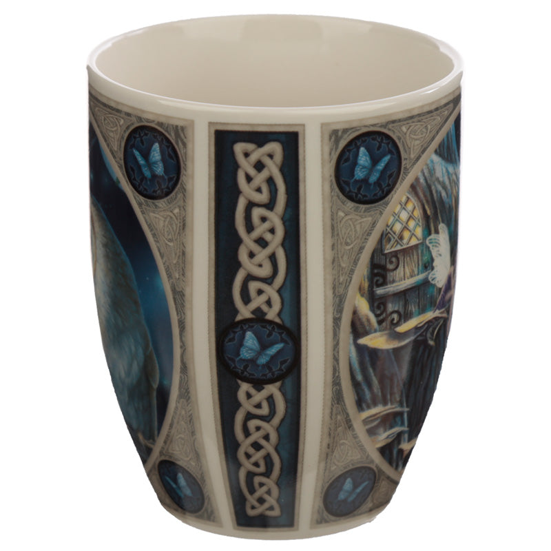 fairy tales porcelain mug and coaster gift set by lisa parker