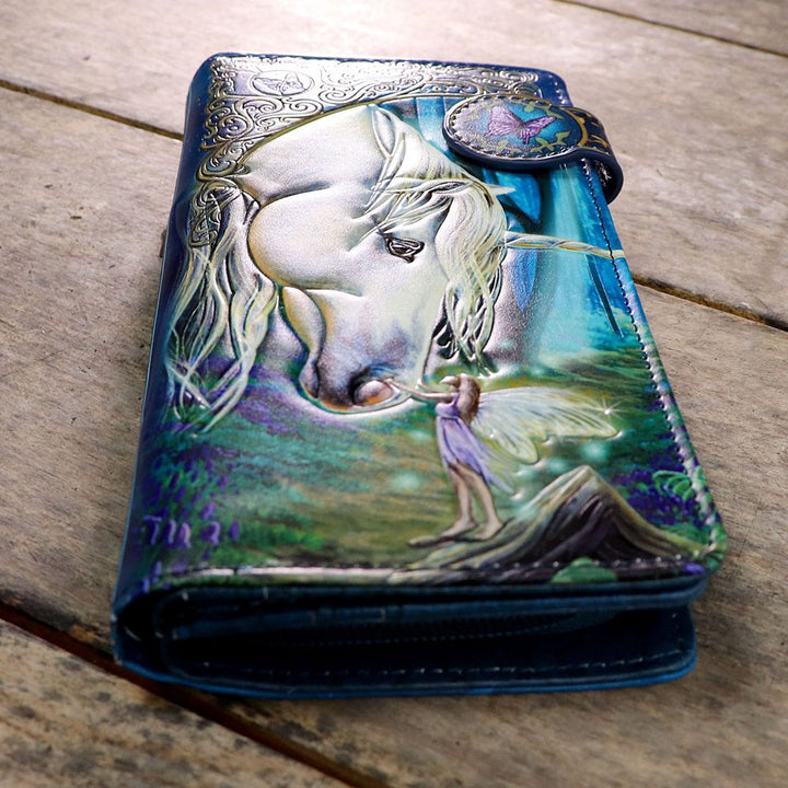 fairy whispers embossed purse by lisa parker