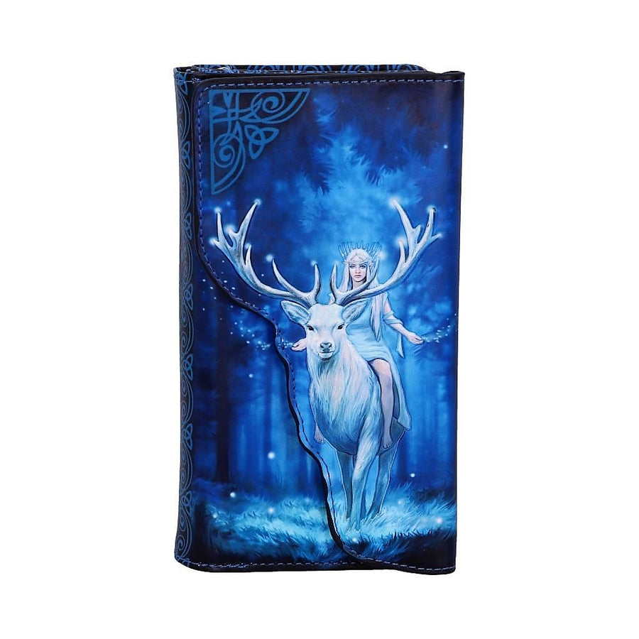 fantasy forest embossed purse by anne stokes