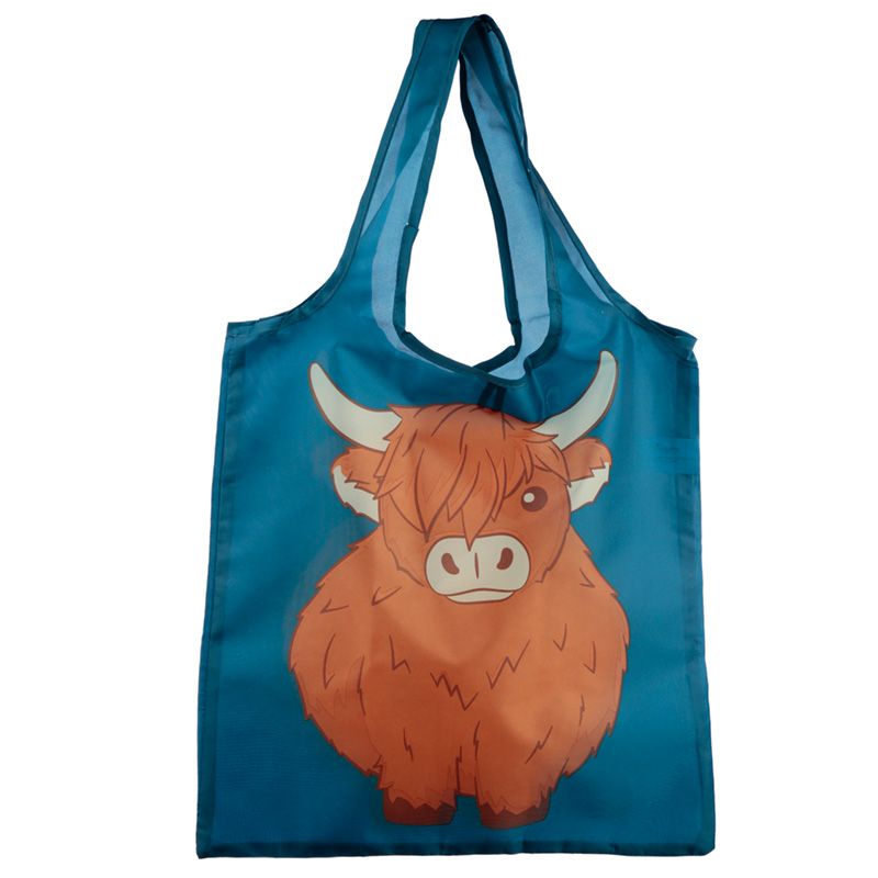 Highland Coo Cow Shopping Bag Single Planet Merch Planet Merch