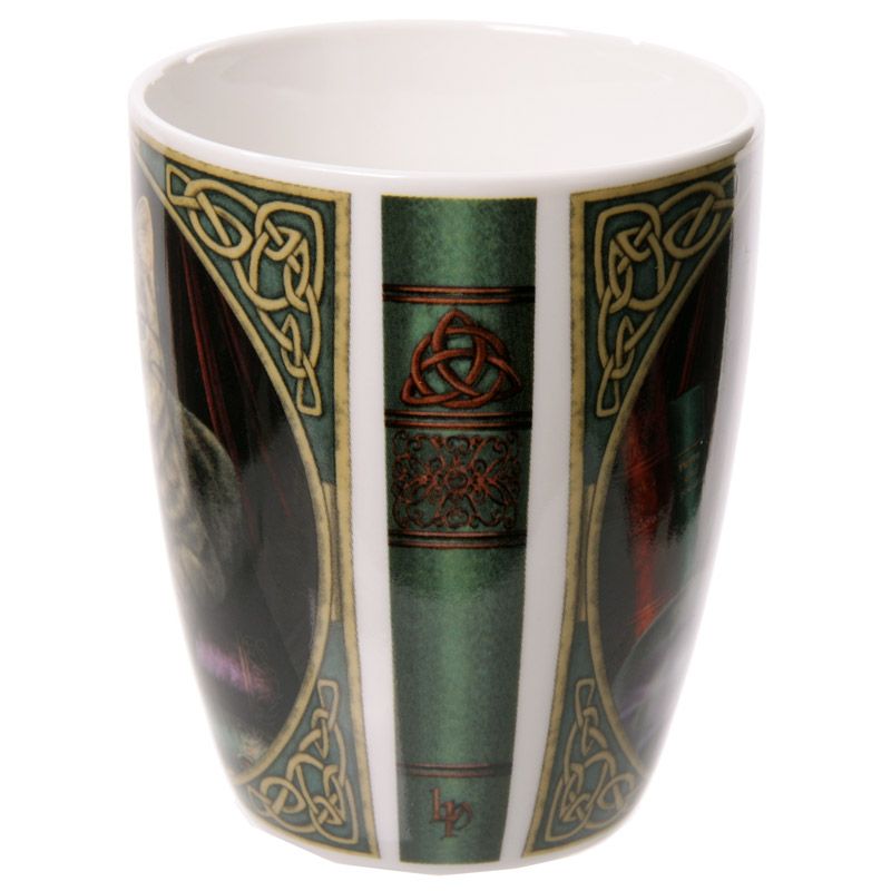 fortune teller porcelain mug by lisa parker