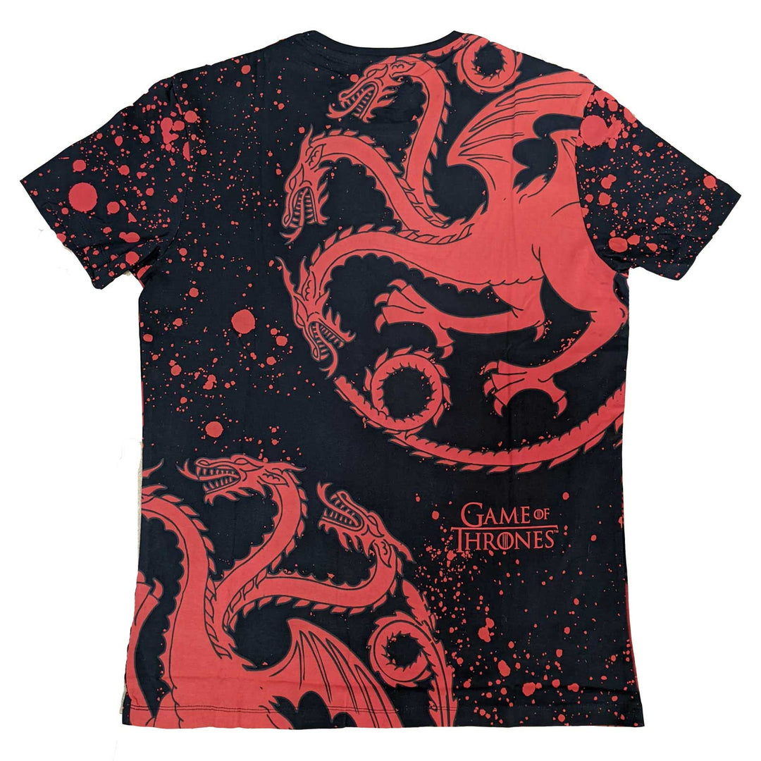 House Targaryen Dragon (All Over Print) Unisex T-Shirt | Game Of Thrones