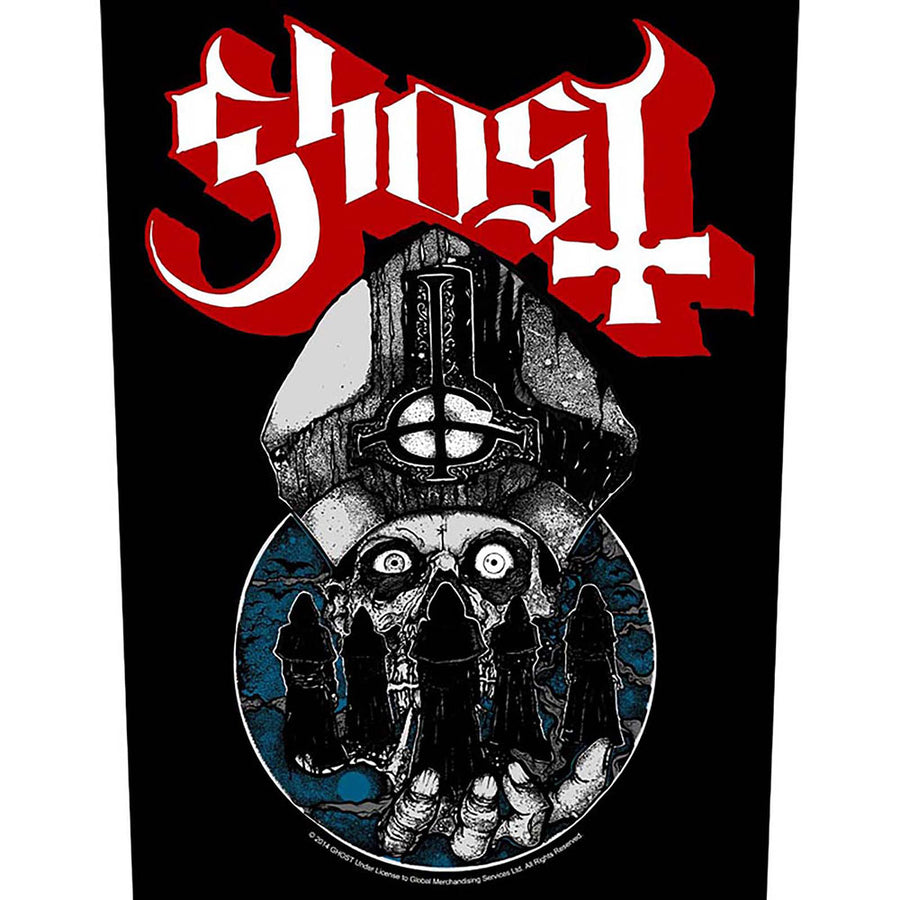 ghost - back patch (papa warriors)