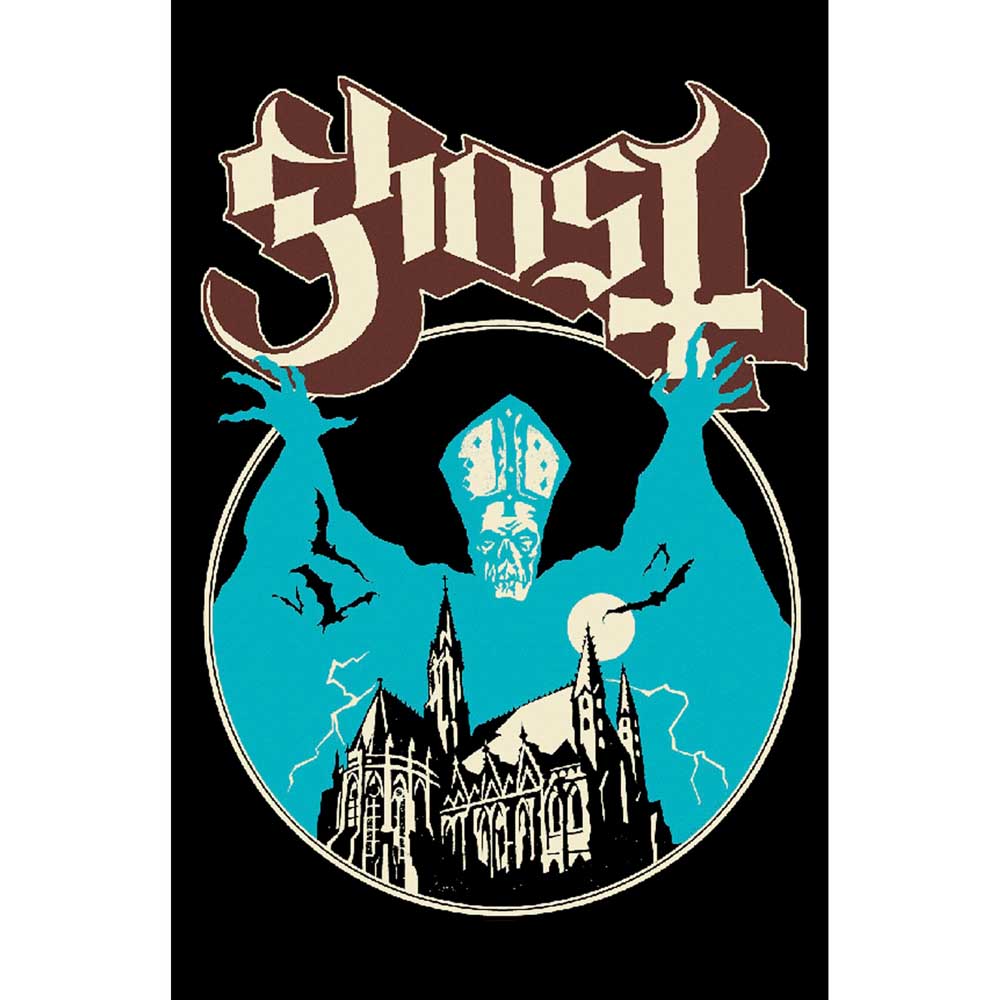 ghost - textile poster (opus eponymous)