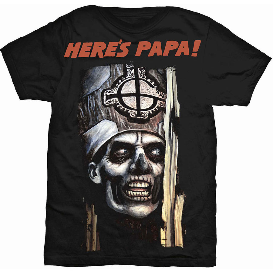 ghost - unisex t-shirt (here's papa)