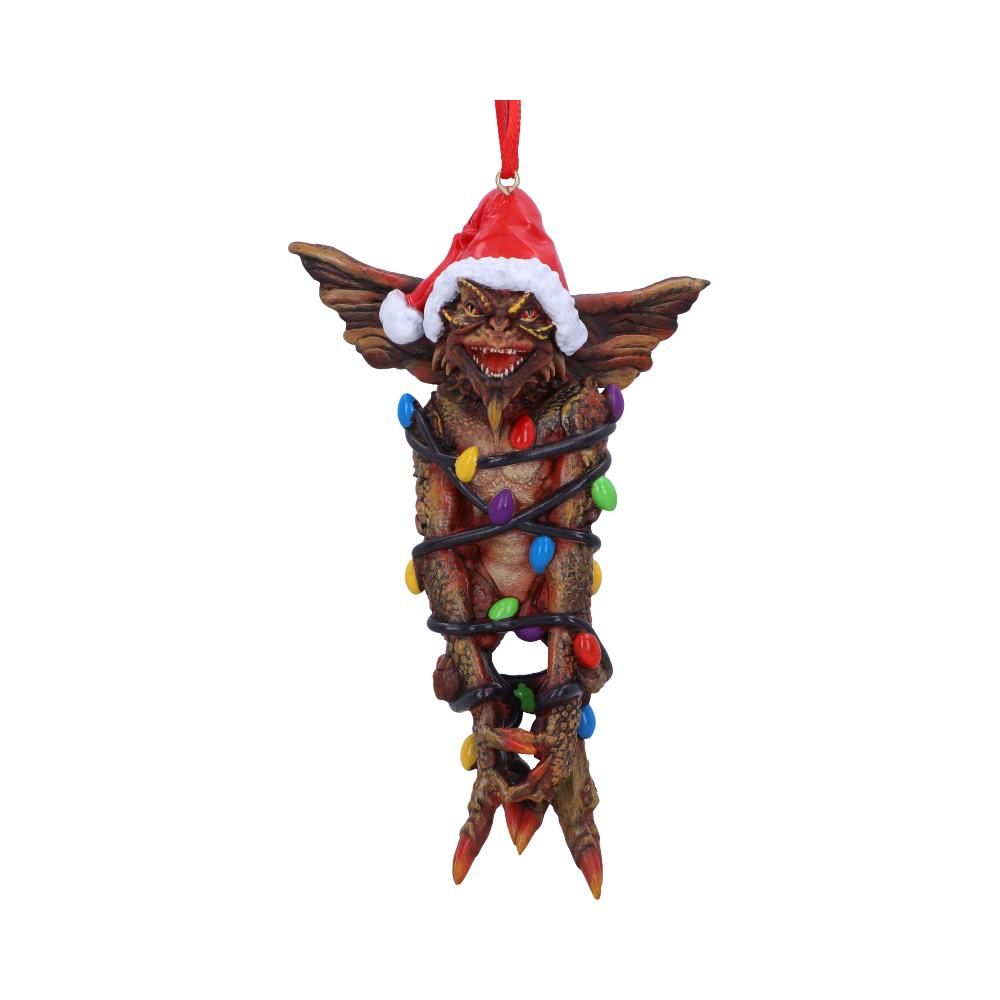 gremlins - mohawk in fairy lights hanging ornament