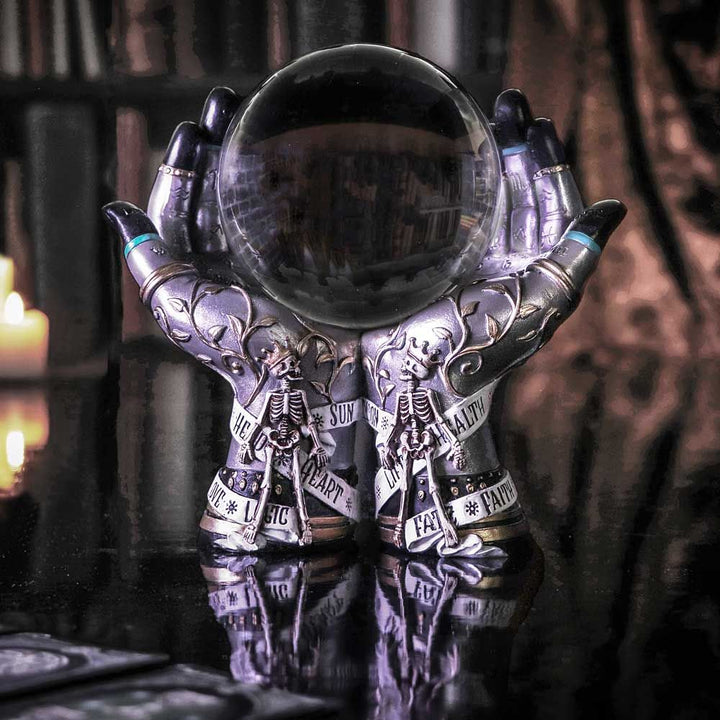 hands of the future crystal ball holder