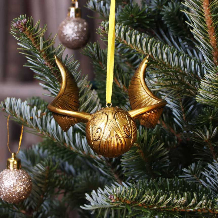 harry potter - golden snitch hanging ornament