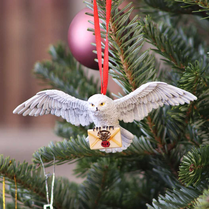 harry potter - hedwig hanging ornament