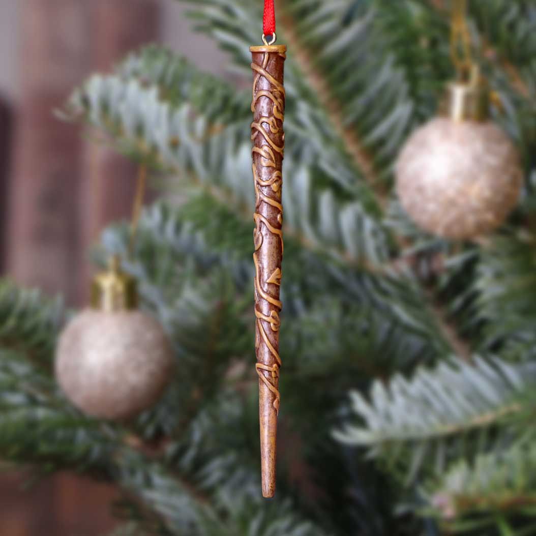 harry potter - hermione's wand hanging ornament