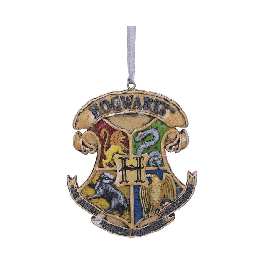 harry potter - hogwarts crest hanging ornament