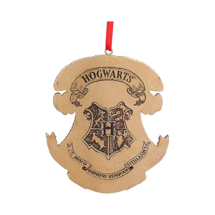 harry potter - hogwarts crest hanging ornament