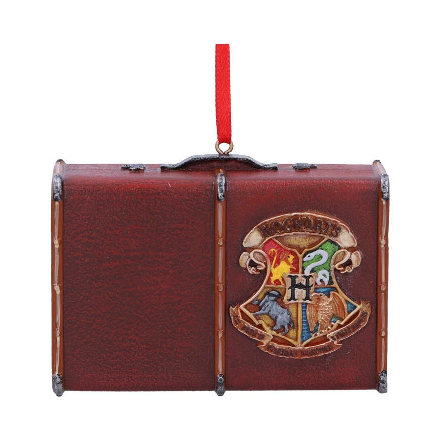 harry potter - hogwarts suitcase hanging ornament