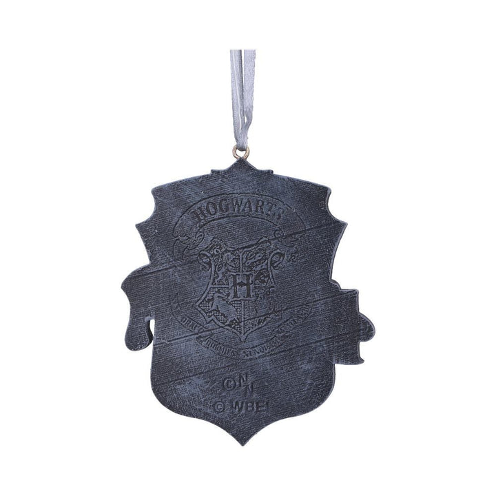 harry potter - hufflepuff crest hanging ornament