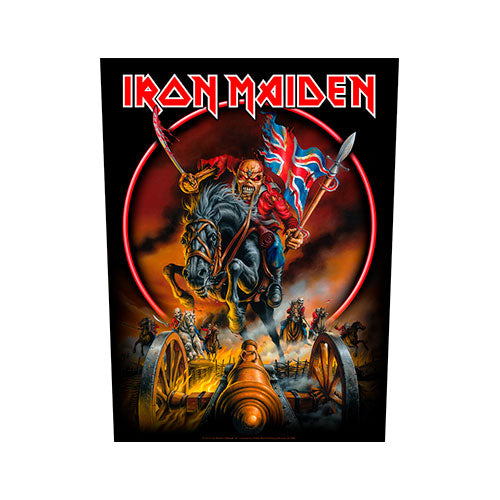 iron maiden - back patch (england)