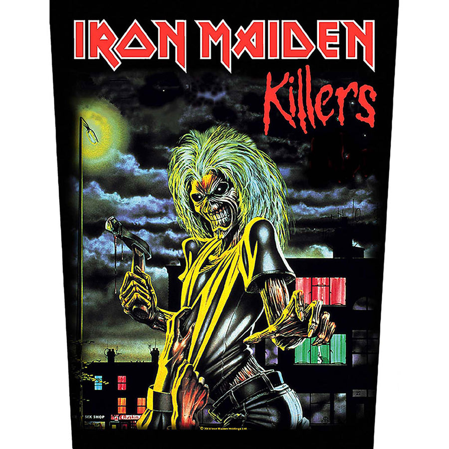 iron maiden - back patch (killers)
