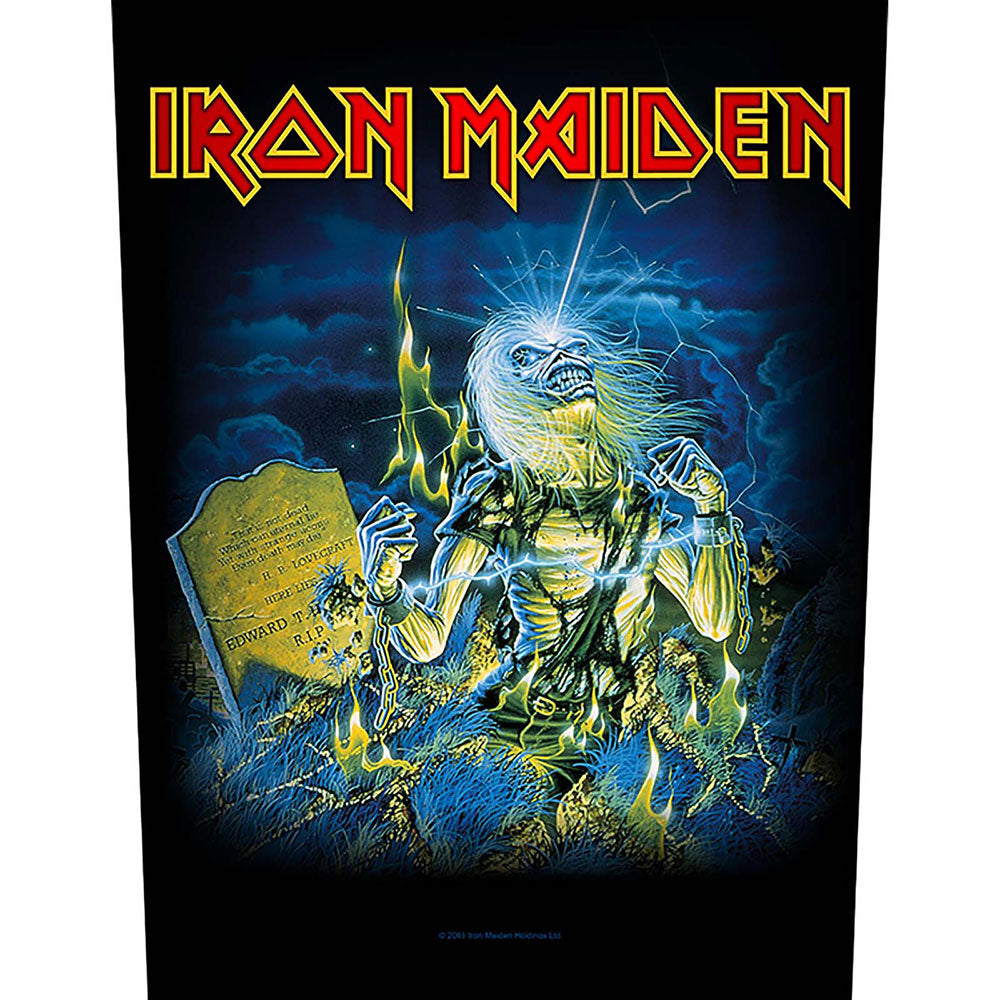 iron maiden - back patch (live after death)