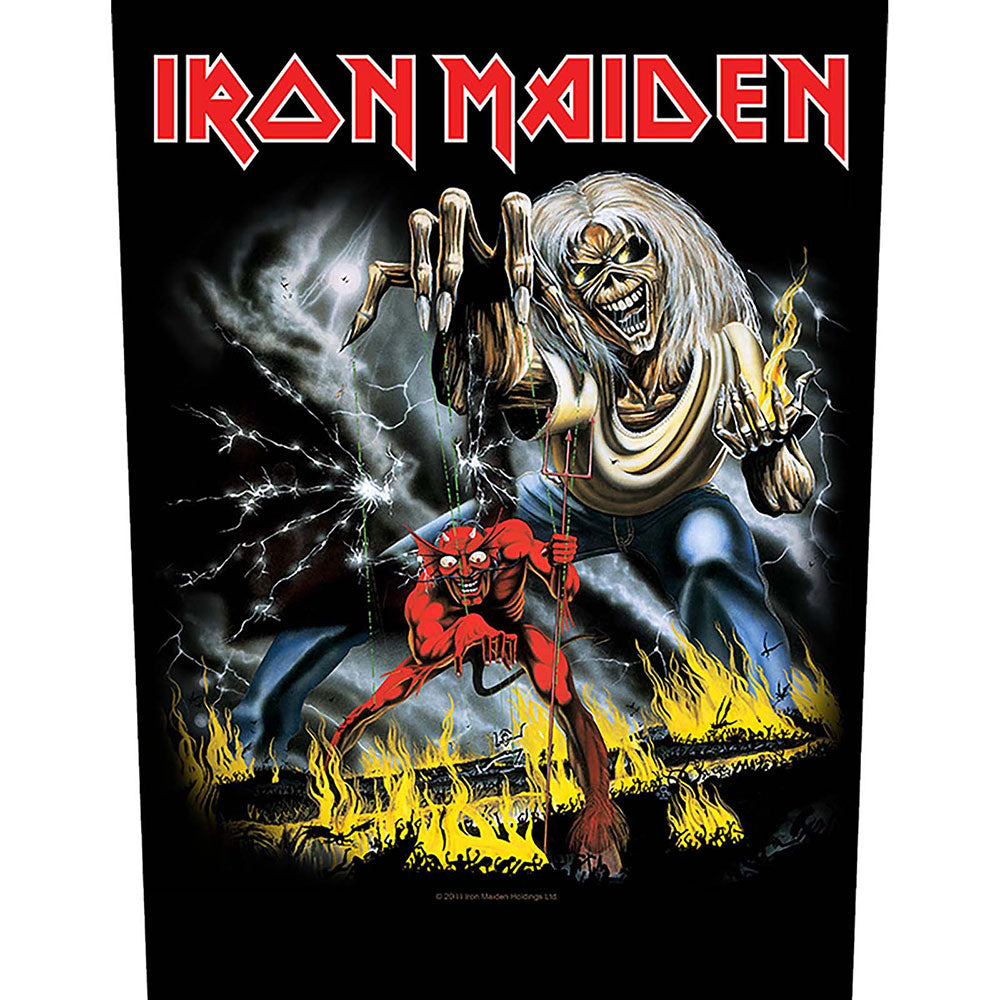 iron maiden - back patch (number of the beast)