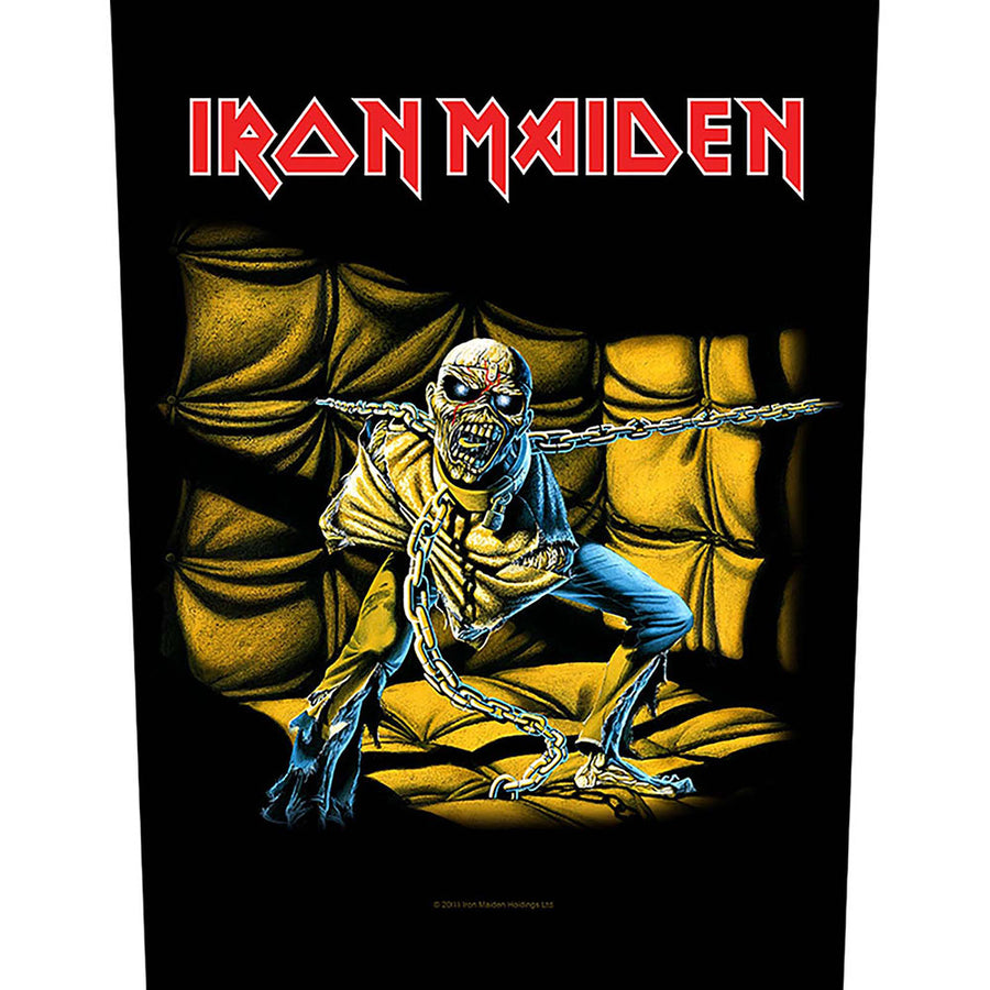 iron maiden - back patch (piece of mind)
