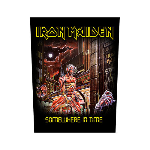 iron maiden - back patch (somewhere in time)