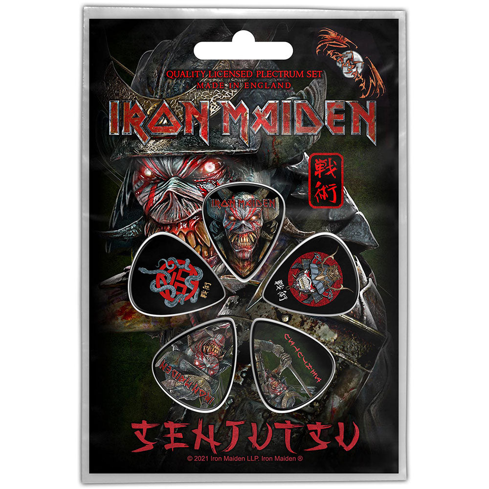 iron maiden - plectrum pack (senjutsu)