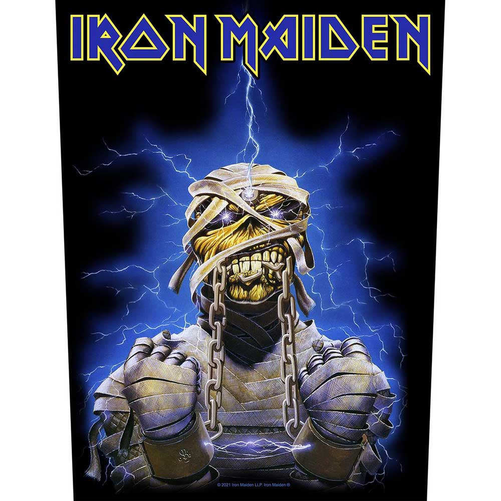 iron maiden - standard patch (powerslave eddie)