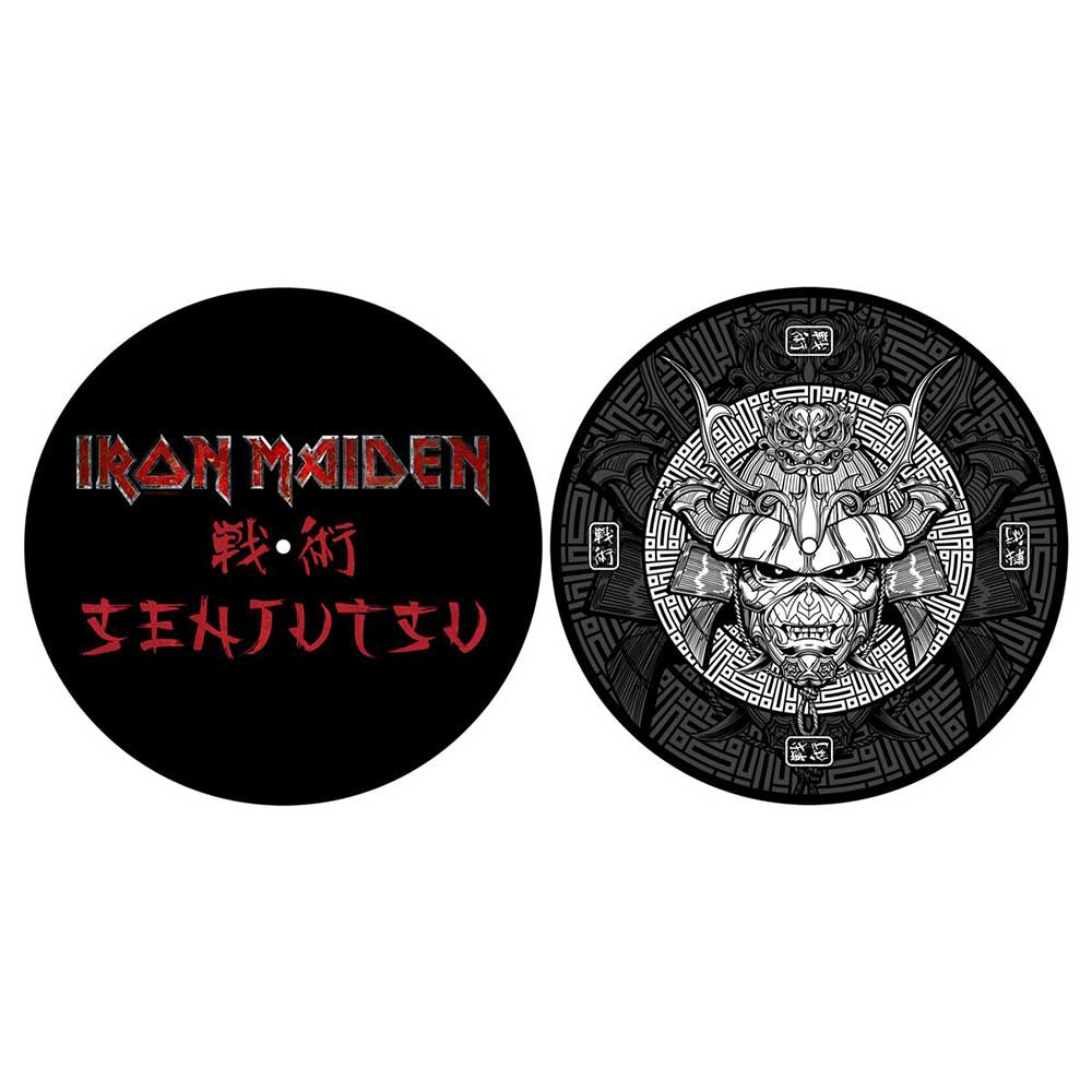 iron maiden - turntable slipmat set (senjutsu)