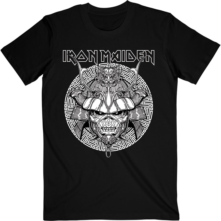 iron maiden - unisex t-shirt (senjutsu samurai graphic white)