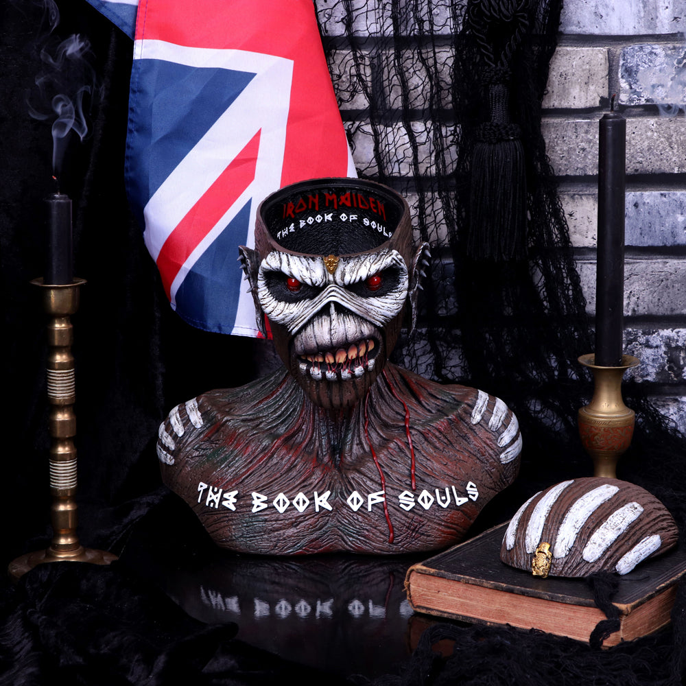 iron maiden - the book of souls bust box