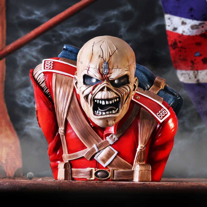 iron maiden - the trooper bust box