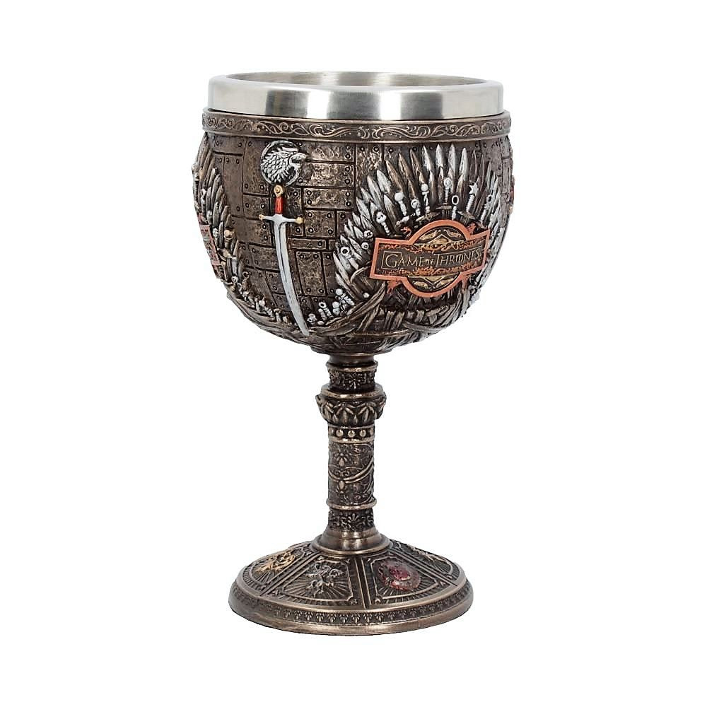 game of thrones - iron throne chalice