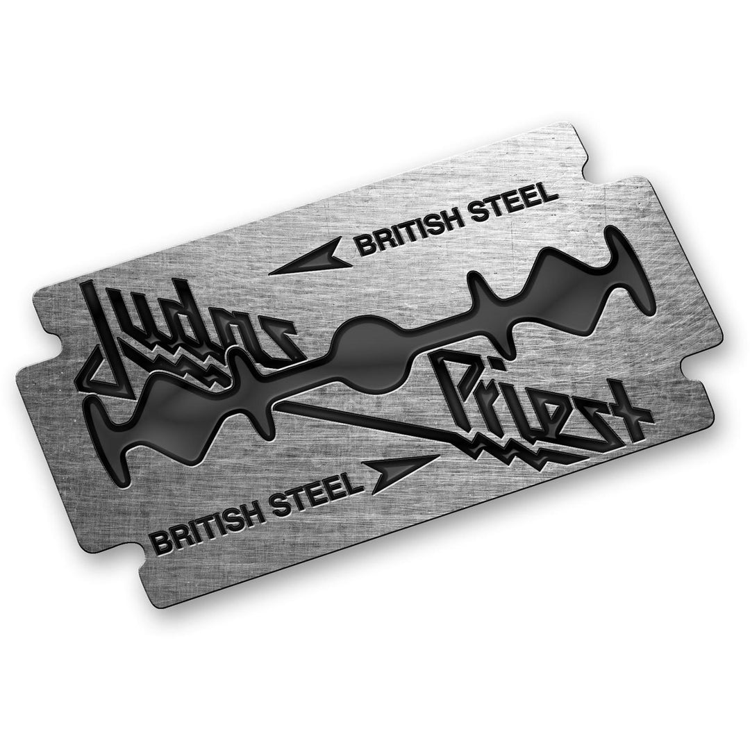 British Steel (Enamel In-Fill) Pin Badge | Judas Priest