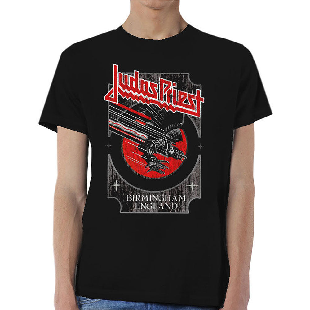 Silver and Red Vengeance Unisex T-Shirt | Judas Priest