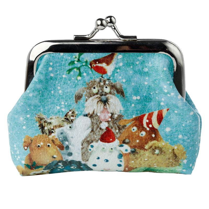 Christmas Cats and Dogs Tic Tac Purse | Jan Pashley