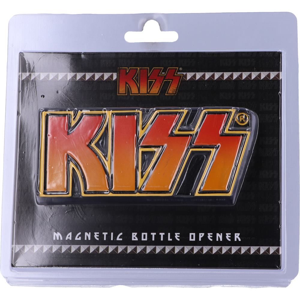kiss - bottle opener magnet